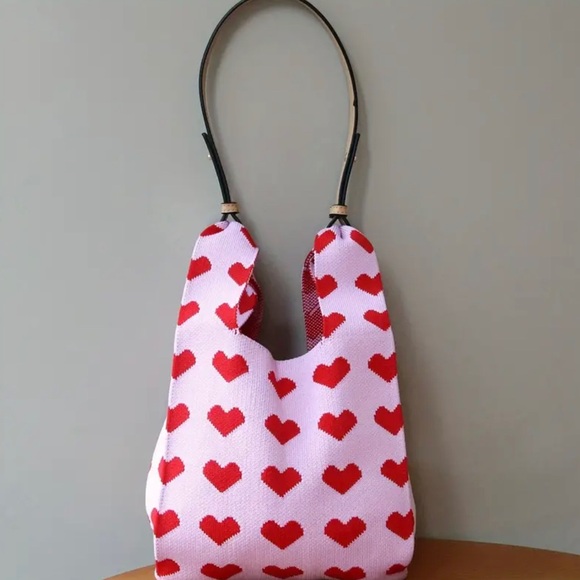 Boho Sweetheart Print Lightweight Shoulder Bag - Picture 3 of 4